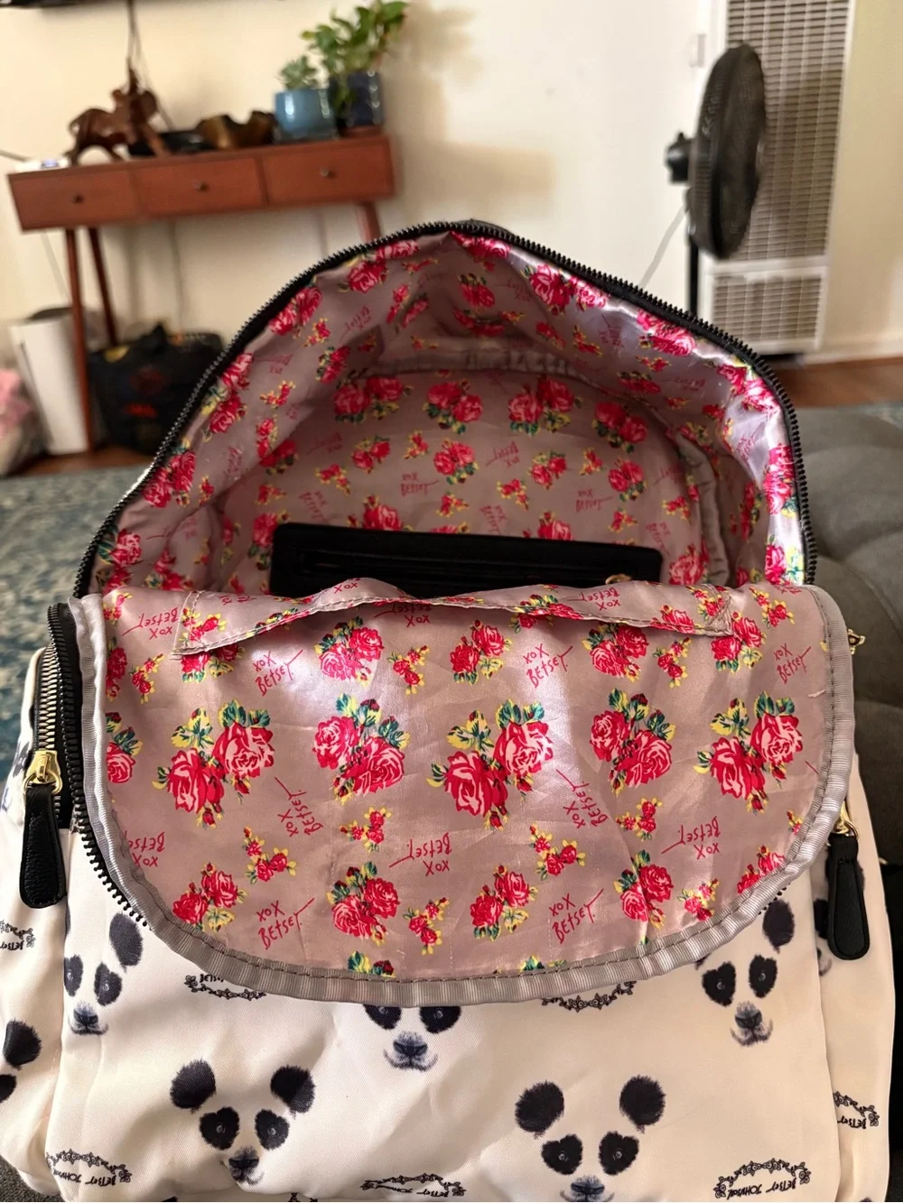 Betsey Johnson charming panda
